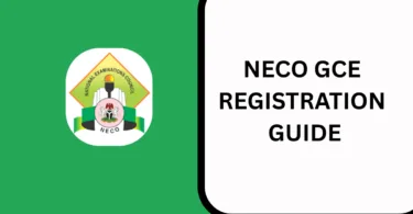 NECO GCE Registration