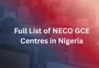 NECO GCE Centres in Nigeria