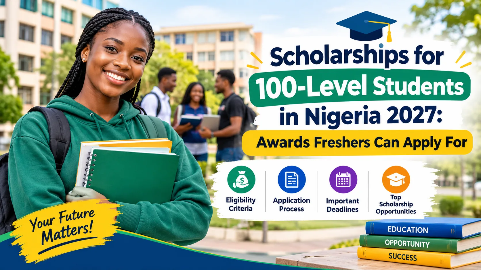 Scholarships for 100-Level Students in Nigeria